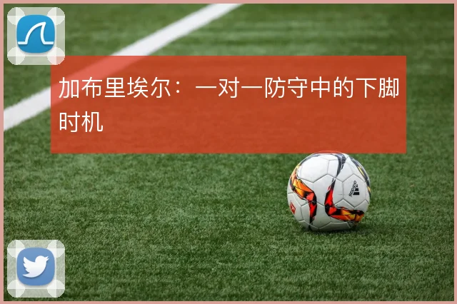 加布里埃尔：一对一防守中的下脚时机